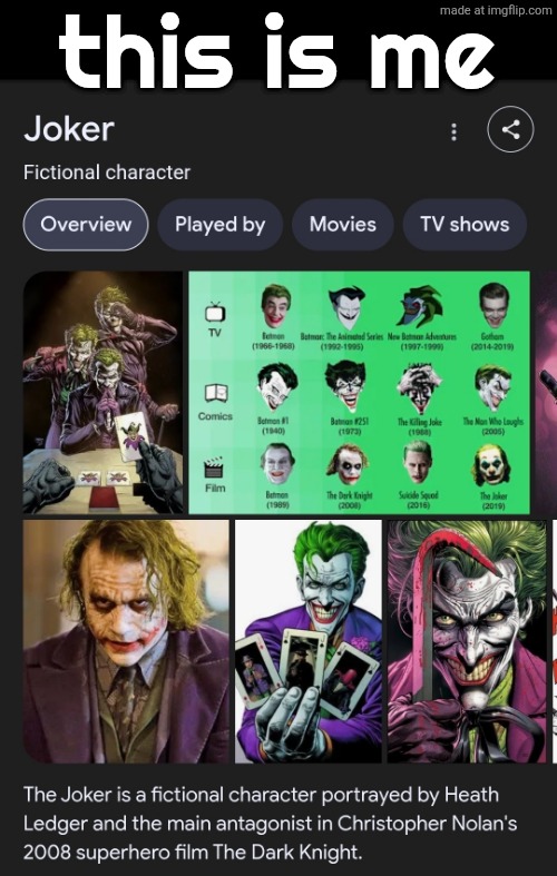 this is me | made w/ Imgflip meme maker