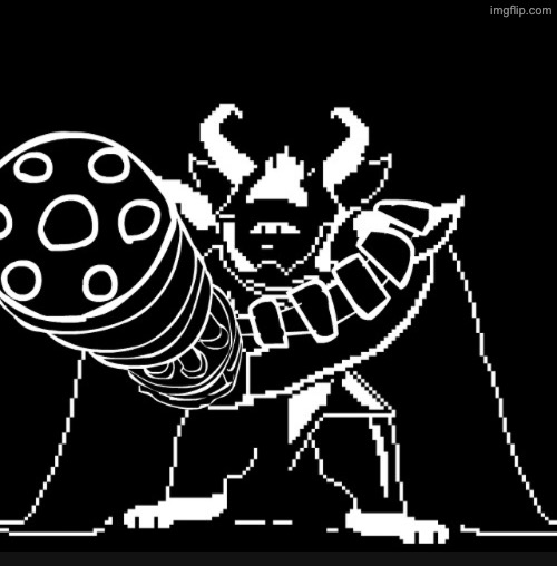 Hmm… is the Knight and Frisk surviving Asgore’s Gatling | made w/ Imgflip meme maker