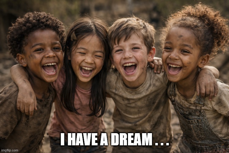 I have a dream :) | I HAVE A DREAM . . . | image tagged in memes | made w/ Imgflip meme maker