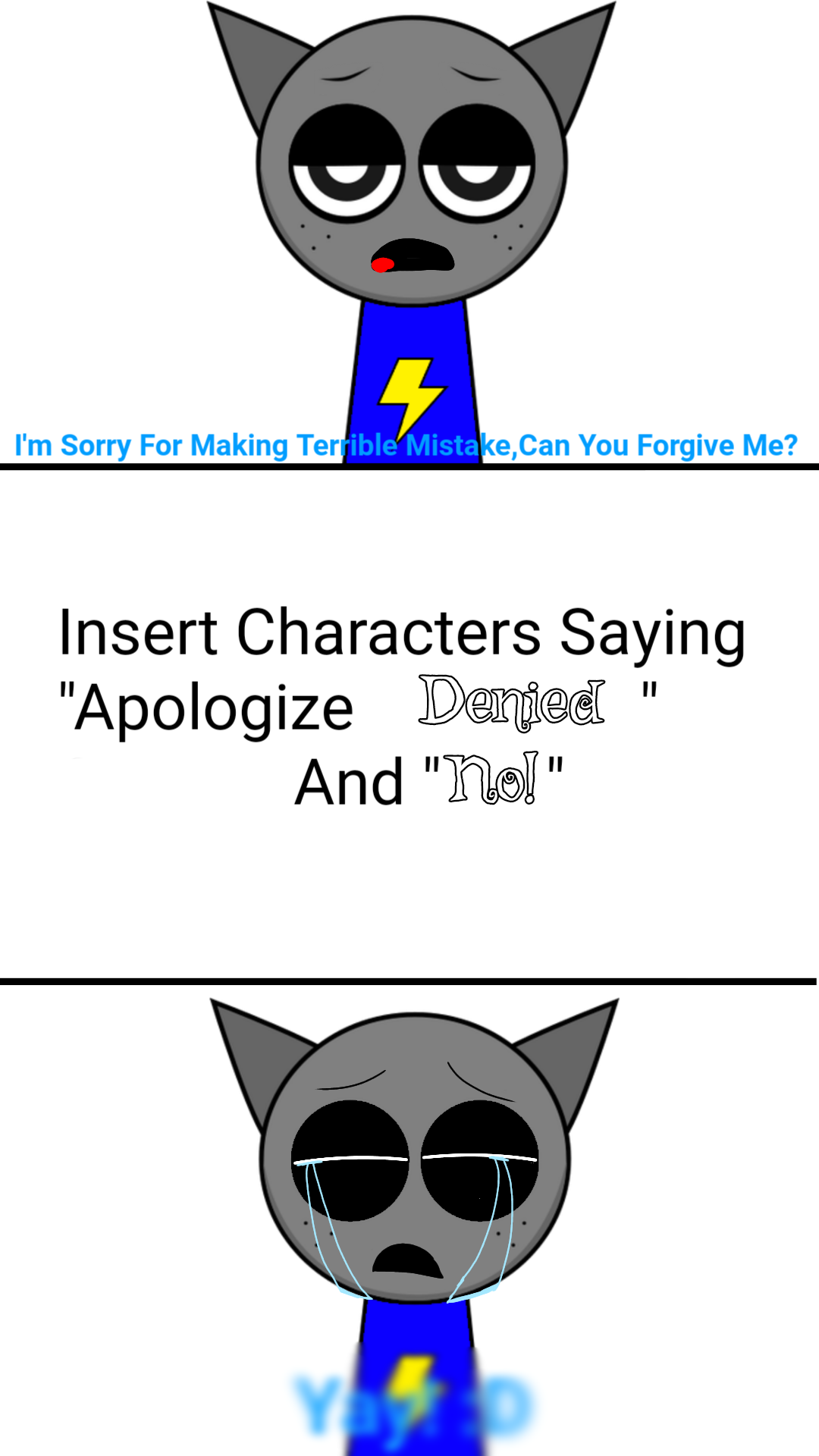 I hate Tanner so much. Blank Meme Template