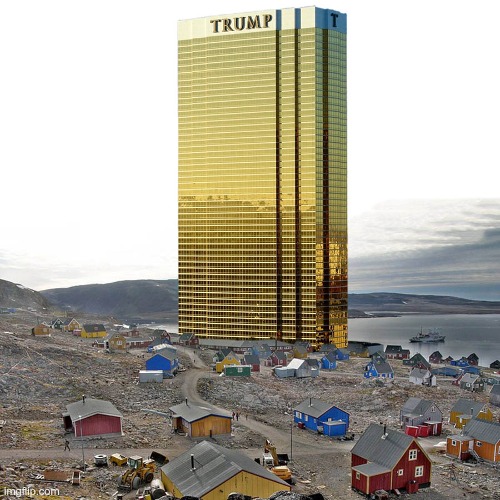 Greenland Endgame | image tagged in maga | made w/ Imgflip meme maker