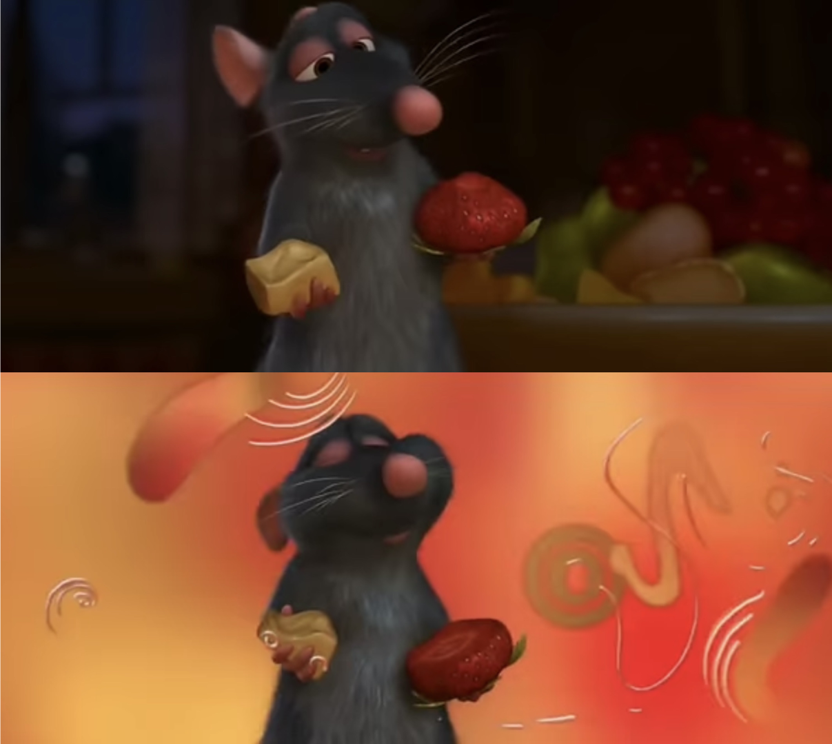 High Quality Remy Combining Two Flavors Blank Meme Template