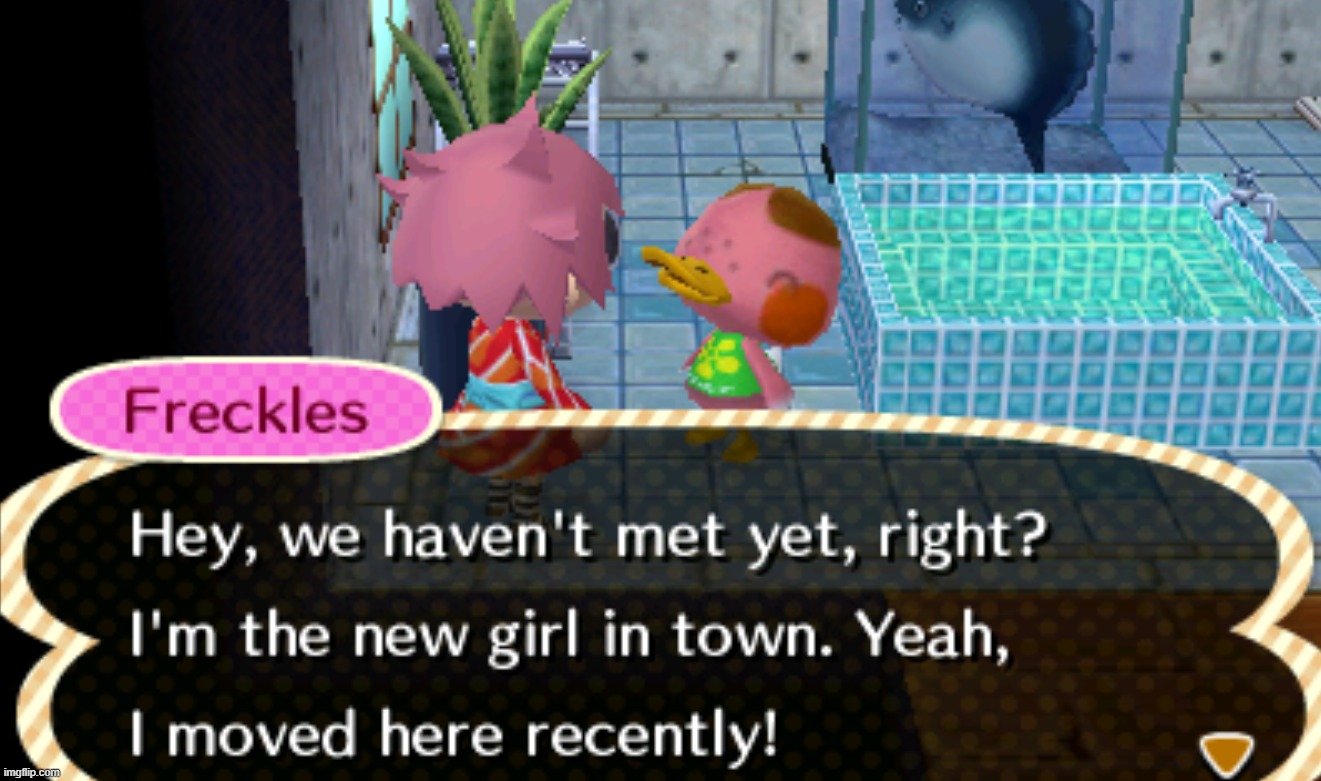 omg shes so cute... i love her design | made w/ Imgflip meme maker