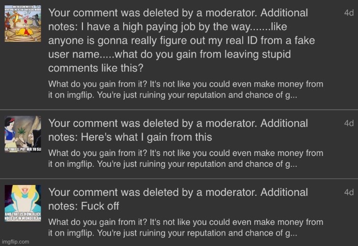 What a loser. Check his owned streams :/ | image tagged in fun,trust issues | made w/ Imgflip meme maker