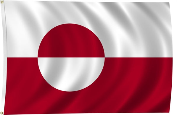 Greenland Flag Blank Meme Template