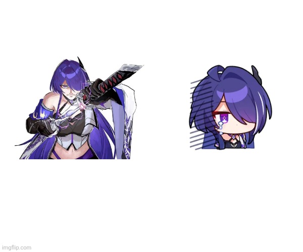 Before now Acheron version | image tagged in honkai star rail,memes | made w/ Imgflip meme maker