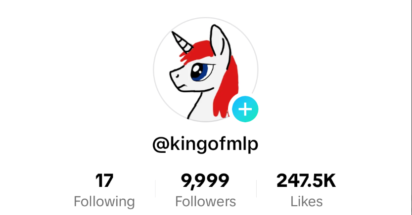 TikTok @kingofmlp February 7th, 2024. Blank Meme Template