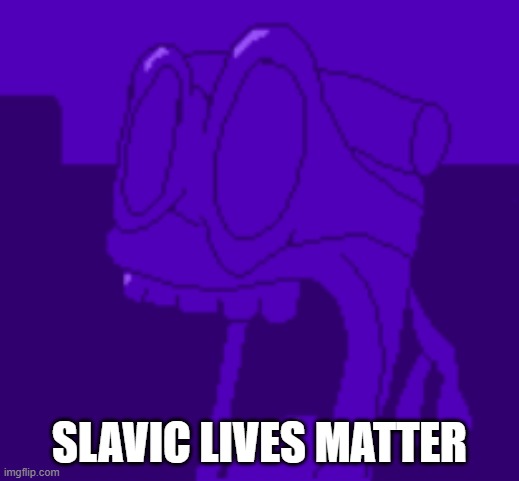 Pizzaboy was shocked when peppino got the P rank | SLAVIC LIVES MATTER | image tagged in pizzaboy was shocked when peppino got the p rank,slavic lives matter,black lives matter | made w/ Imgflip meme maker