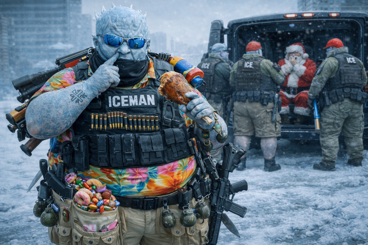 ICE Sucks Blank Meme Template