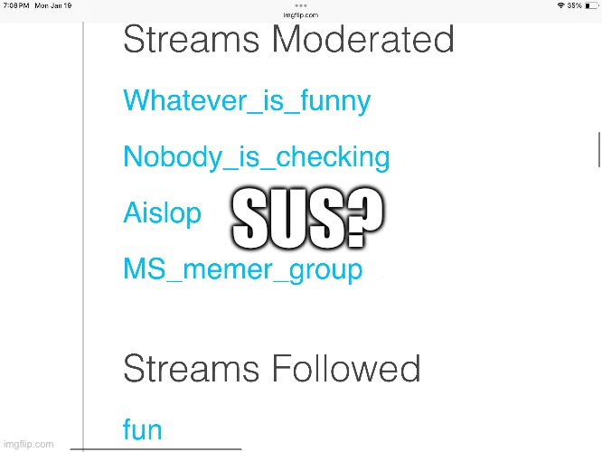 It’s TOTALLY real | SUS? | image tagged in sus | made w/ Imgflip meme maker