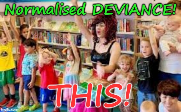 What is normalised deviance? | Normalised DEVIANCE! Yarra Man; THIS! | image tagged in far left minneapolis minnesota illinois,democrat greens teals reds labor labour,education indoctrination,freaks,psychos | made w/ Imgflip meme maker