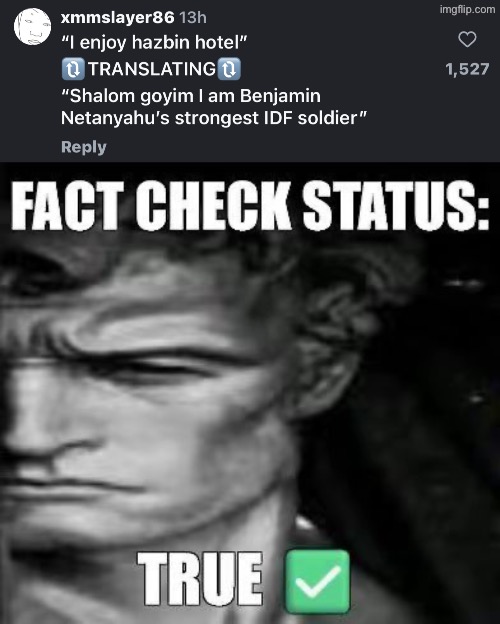 image tagged in fact check status true | made w/ Imgflip meme maker