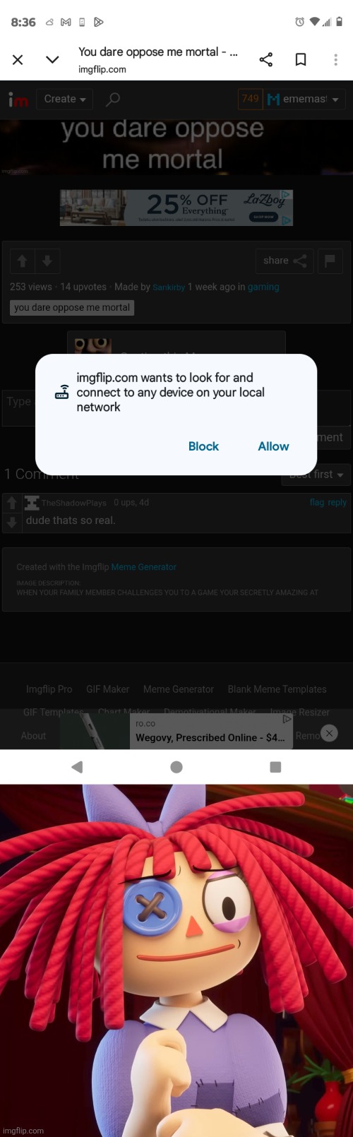 What do you mean...? | image tagged in imgflip,weird | made w/ Imgflip meme maker