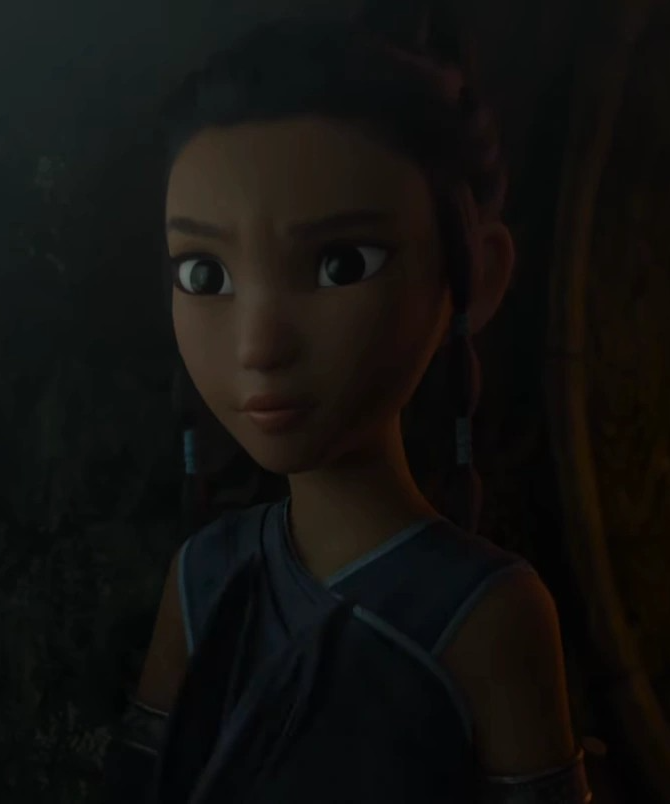 Young Raya Blank Meme Template