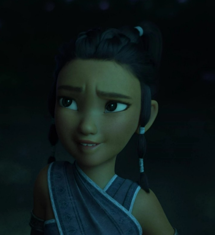 Young Raya Blank Meme Template