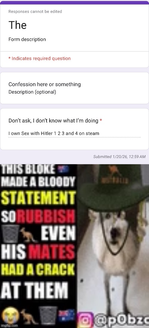 Form is down btw | made w/ Imgflip meme maker