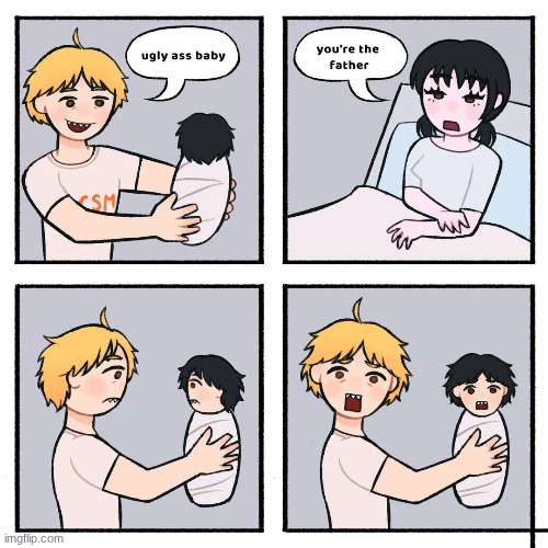 image tagged in csm,denji,asa | made w/ Imgflip meme maker