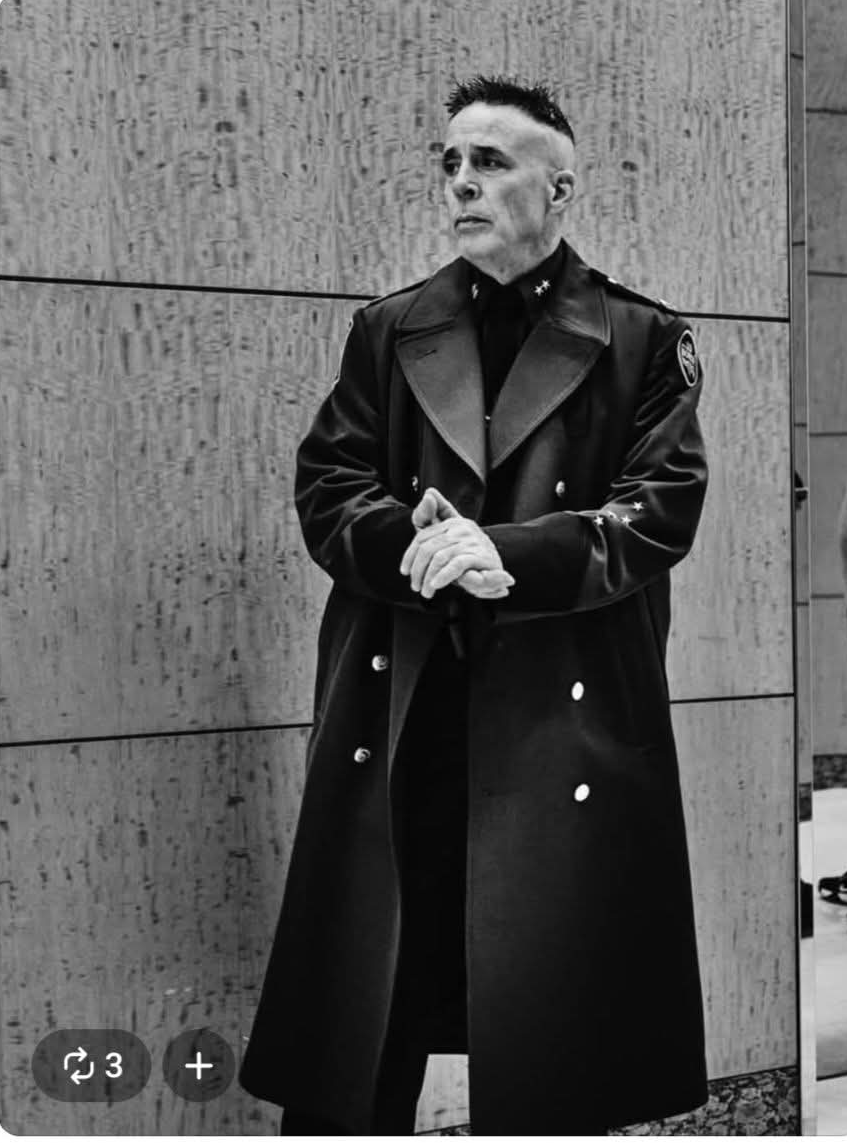 High Quality Greg Bovino Blank Meme Template