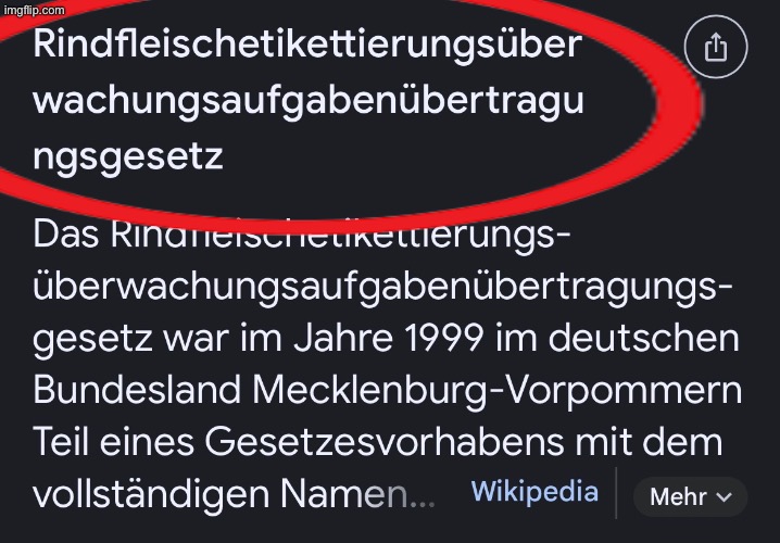 Real German word btw | made w/ Imgflip meme maker
