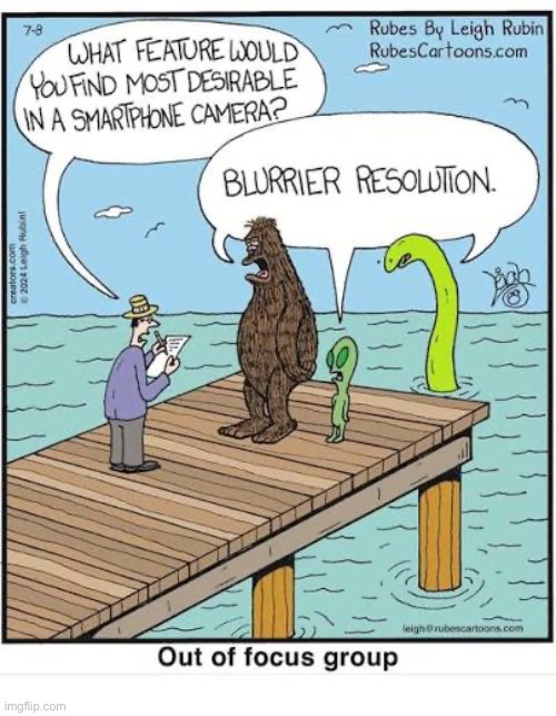 Rubes | image tagged in comics,rubes,smart phone,blurry,resolution,myths and legends | made w/ Imgflip meme maker