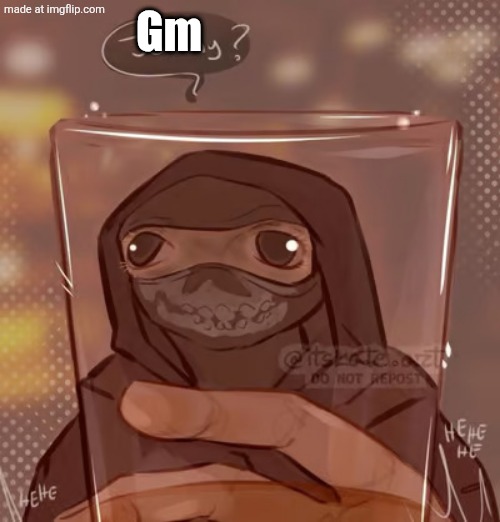 Ghost glass | Gm | image tagged in ghost glass | made w/ Imgflip meme maker