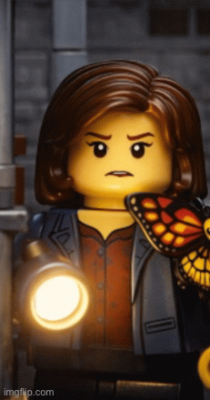 Mini Silence | image tagged in silence of the lambs,hannibal lecter,clarice starling,ai art,lego art,brian einersen | made w/ Imgflip images-to-gif maker