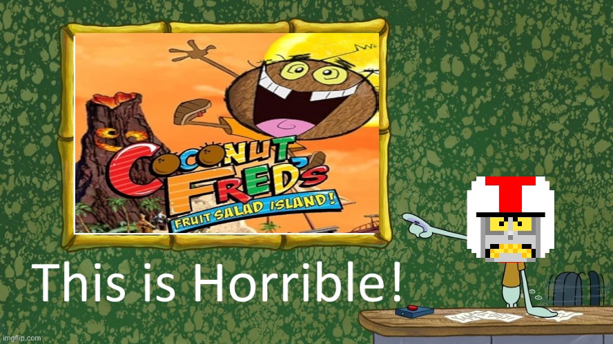 I don’t like SpongeBob off brand crap | image tagged in squidward says x is horrible,strayberry crapcake,idk,spongebob,turbo,wreck it ralph | made w/ Imgflip meme maker