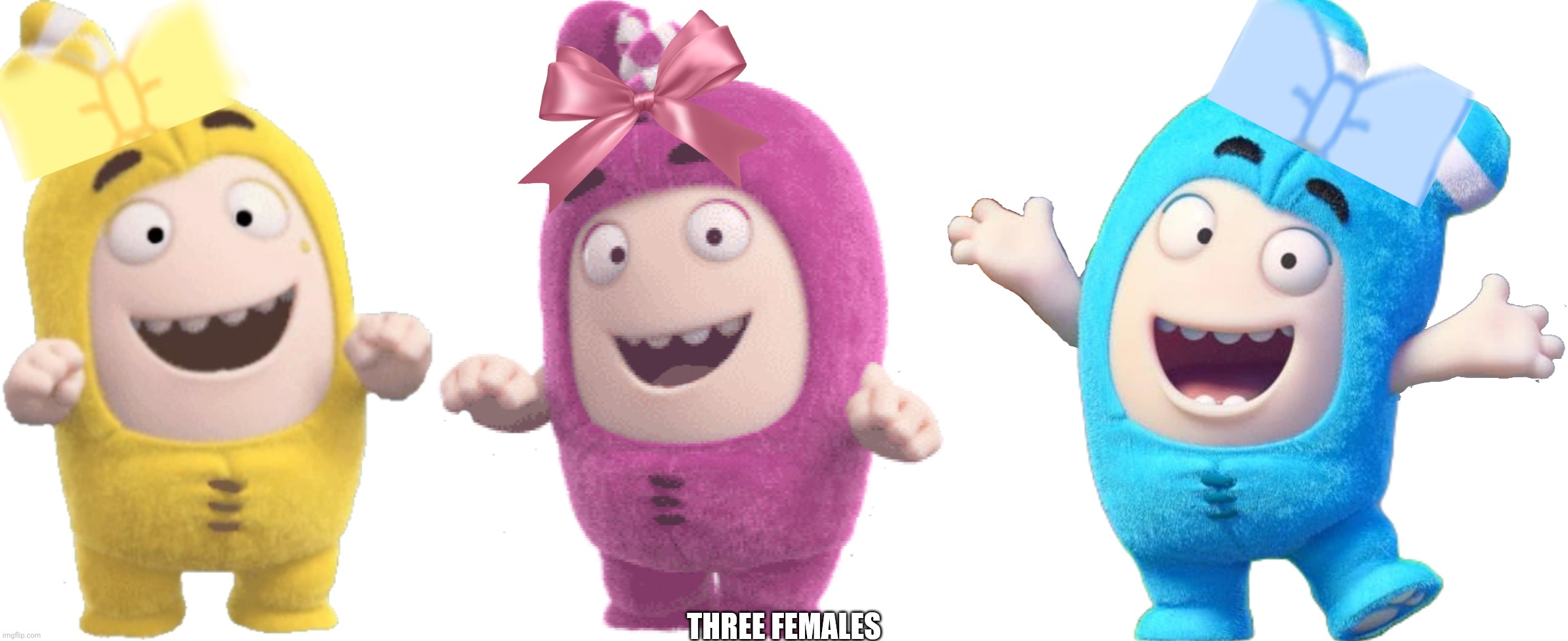 Bubble Newt and lulu Blank Meme Template