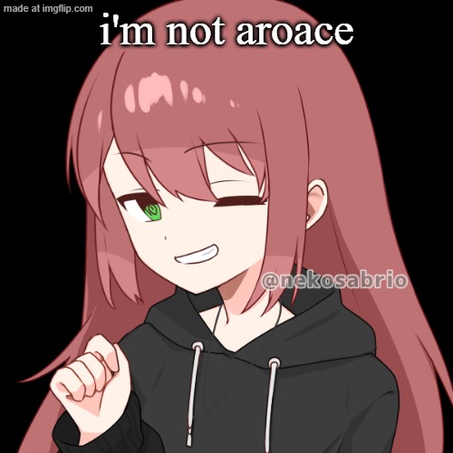 not eldritch dragnoc | i'm not aroace | image tagged in eldritch dragnoc | made w/ Imgflip meme maker
