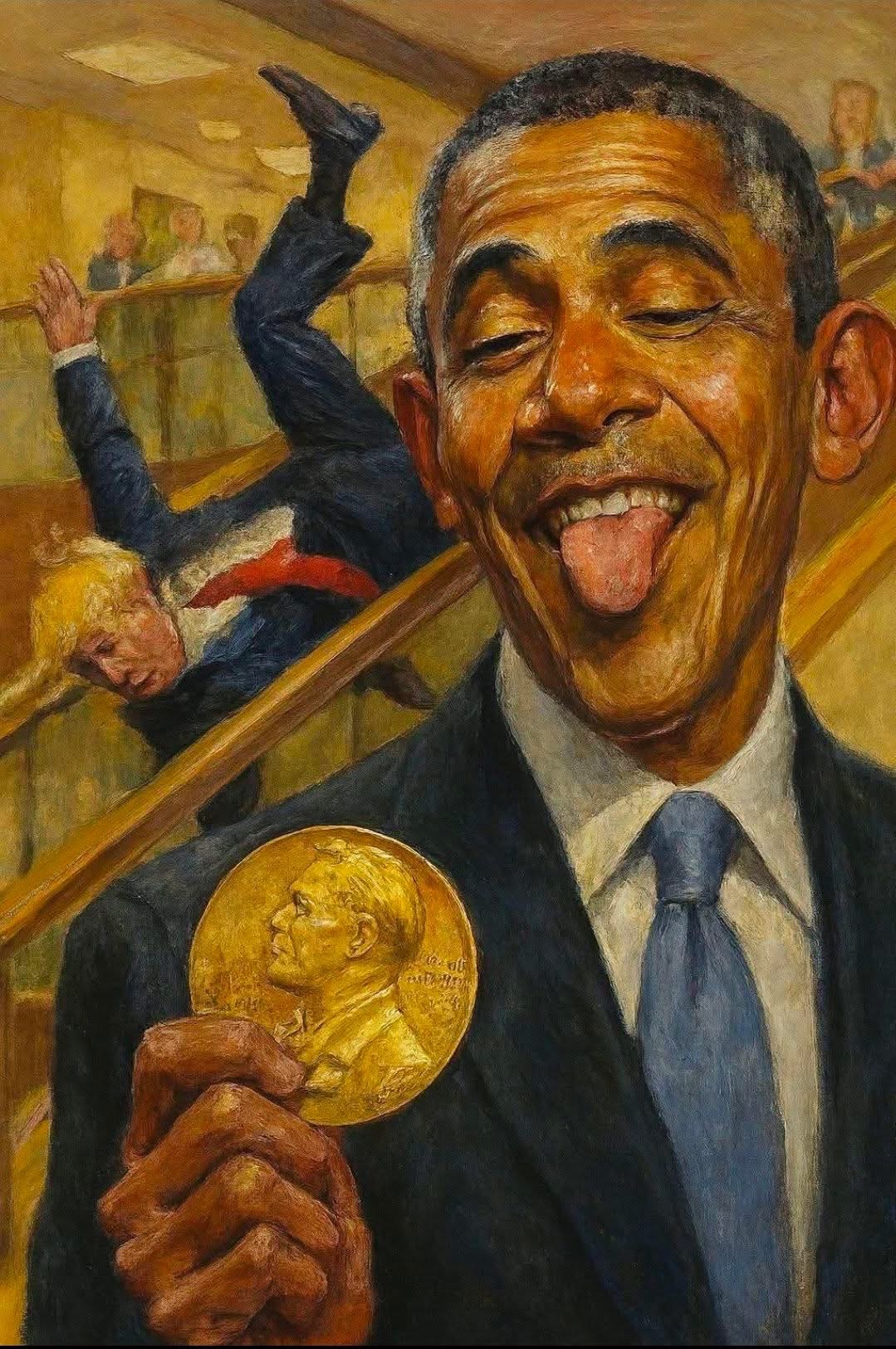 Obama Blank Meme Template