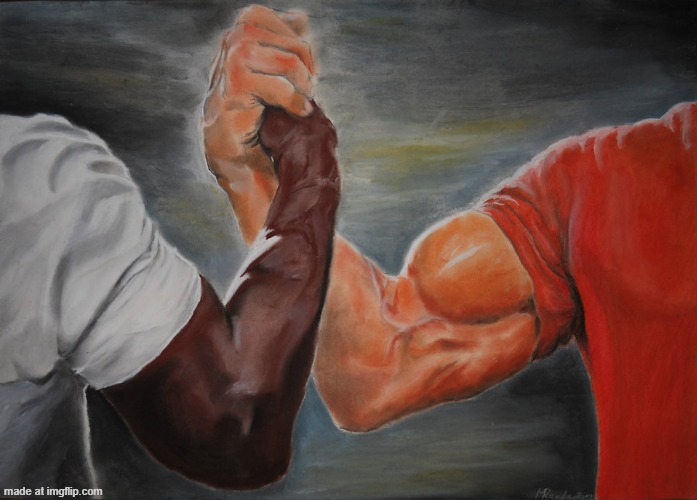 Epic Handshake Meme | image tagged in memes,epic handshake | made w/ Imgflip meme maker