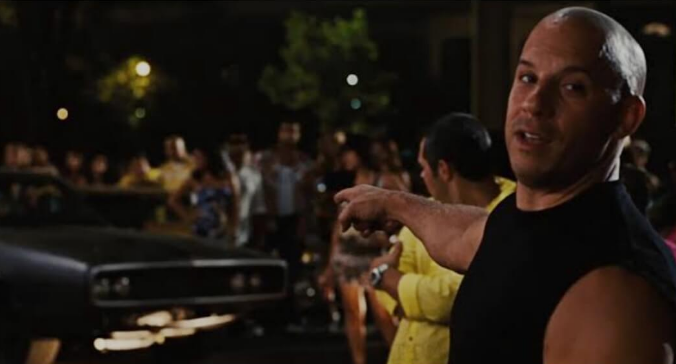 Toretto Pointing Blank Meme Template