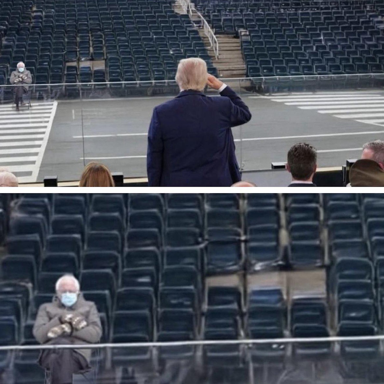 Trump and Hegseth organize a parade with an audience of one Blank Meme Template