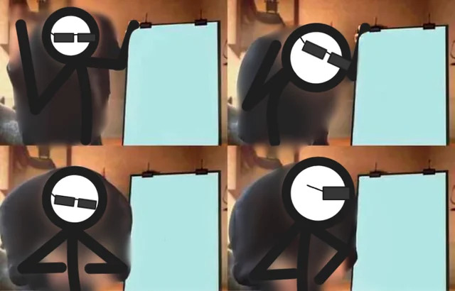 Agent's Plan (Alan Becker) Blank Meme Template
