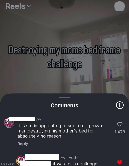 the Challenge | made w/ Imgflip meme maker