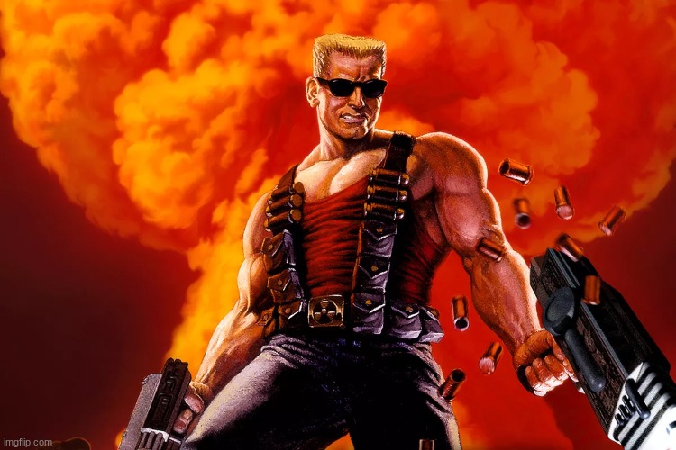 duke nukem | image tagged in duke nukem | made w/ Imgflip meme maker
