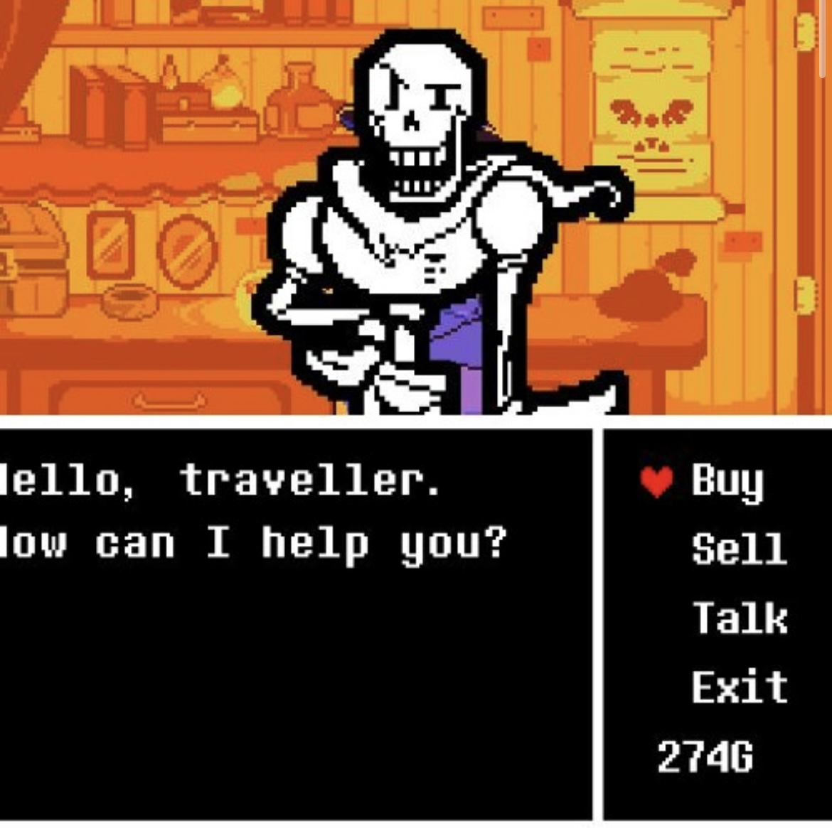 Shop keeper Papy Blank Meme Template