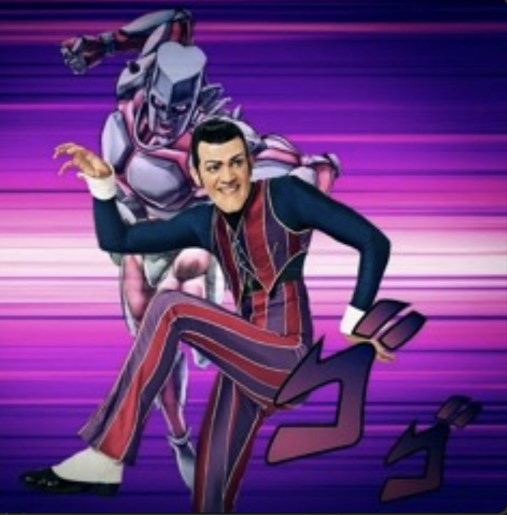 Behind you! Blank Meme Template