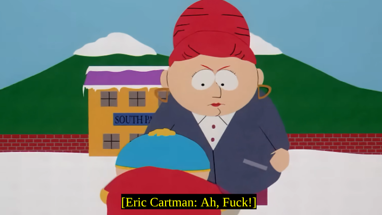 High Quality Eric Cartman Messed Up Blank Meme Template