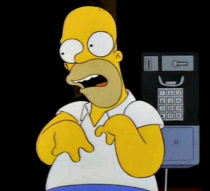 Homer no fishing Blank Meme Template