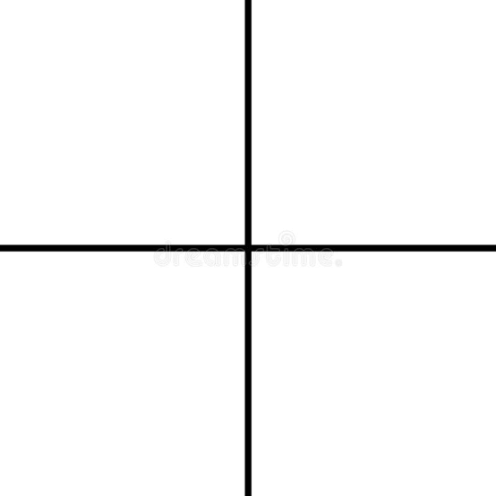 Plain quadrant Blank Meme Template
