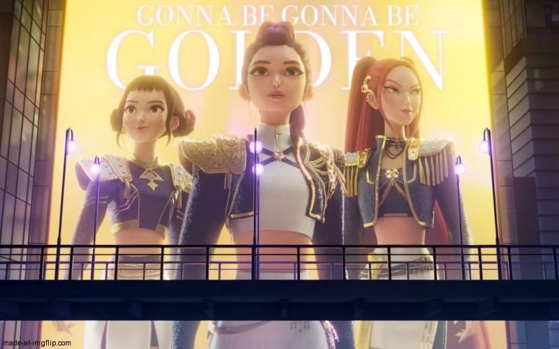 kpop demon hunters | image tagged in kpop demon hunters | made w/ Imgflip meme maker