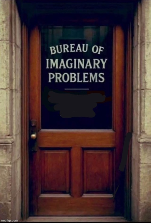 bureau of imaginary problem Blank Meme Template