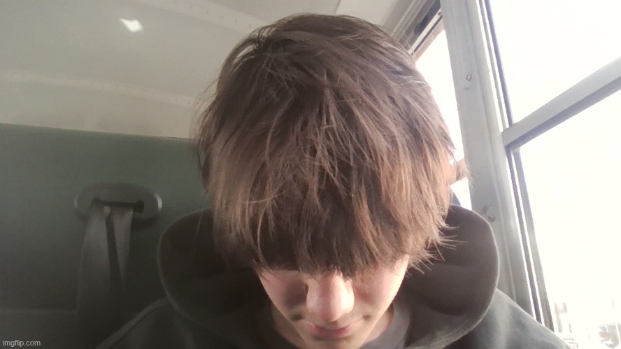 on the bus | image tagged in face reveal | made w/ Imgflip meme maker