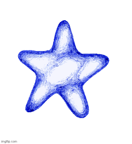 Blue Star | image tagged in gifs,star | made w/ Imgflip images-to-gif maker