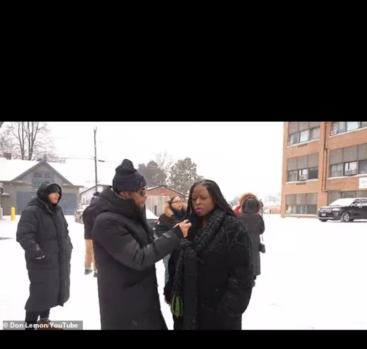 Don Lemon outside of church Blank Meme Template