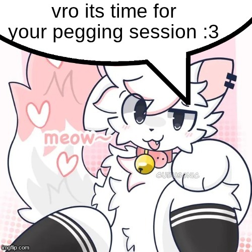 its time for your pegging session Blank Meme Template