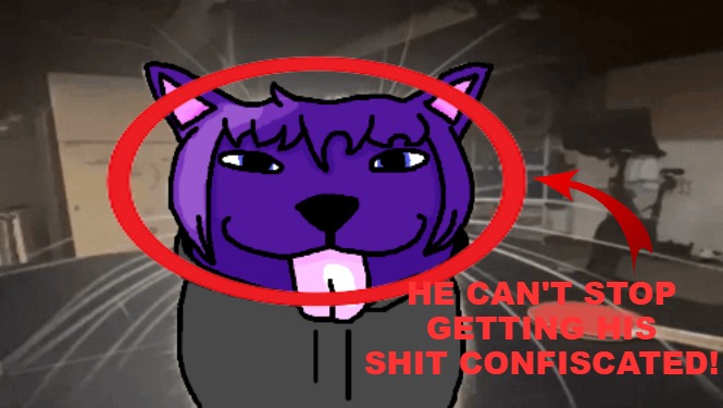 stole the old ass laptop i used when i was 8 | HE CAN'T STOP GETTING HIS SHIT CONFISCATED! | image tagged in tge silly | made w/ Imgflip meme maker