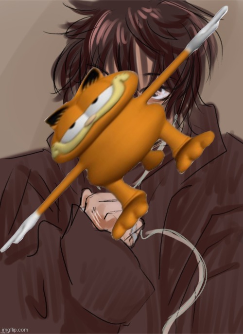 garf | image tagged in anormal_leaf's oc | made w/ Imgflip meme maker