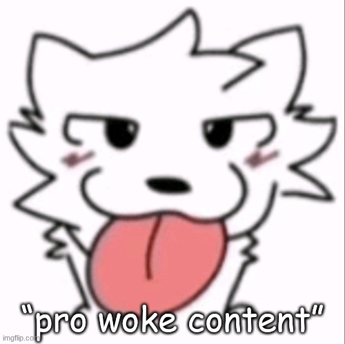 I'm never letting this go. | “pro woke content” | image tagged in p | made w/ Imgflip meme maker